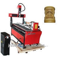 Routeur CNC rotatif 4ème axe 6015 Mach3 DSP, moteur unique, commande NC Studio, broche 1.5-2.2kW, pour la sculpture sur bois et les industries publicitaires