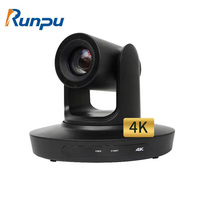 Kit USD998 G430= Envío Gratis 2 Cámaras de Conferencia PTZ con Zoom Óptico 4K 30X H DMI+LAN +USB Seguimiento Automático por IA + 1 Controlador IP