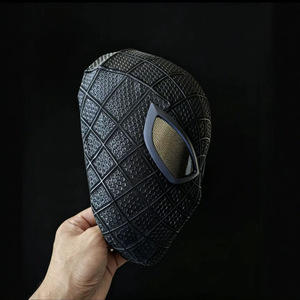 <span class=keywords><strong>Maschera</strong></span> di Spider-Man (1ª Generazione) in ABS con Attacco Magnetico per gli Occhi, Replica Autentica del Film, Copricapo da Goblin Realizzato a Mano - Product Image 4