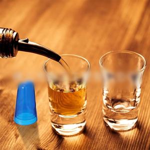 Tapones de corcho al por mayor para botellas de vino, tapas de barra, cubiertas para vertedores, dispensador universal para botellas de licor, translúcido antipolvo - Product Image 2