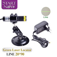 Module laser vert 20*90 520nm pour alignement, faisceau laser vert, localisateur de lumière verte pour positionneur de machine à bois