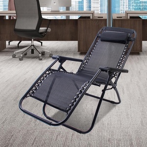 Silla Reclinable de Gravedad Cero Ajustable para Exteriores, Moderna, Plegable, Resistente a los Rayos UV, Ecológica, para Playa <span class=keywords><strong>y</strong></span> Piscina - Product Image 3