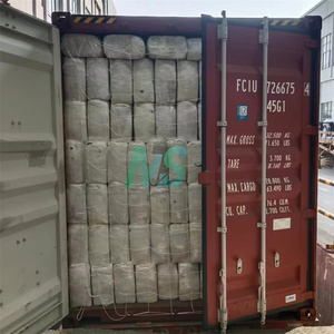 การรวมกลุ่มของผ้าขี้ริ้วผ้าฝ้ายสีขาวพิมพ์เช็ดตัดเป็นชิ้นๆเศษผ้าฝ้ายสำหรับทำความสะอาดผ้าขี้ริ้วสีขาว - Product Image 5