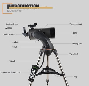 Télescope astronomique informatisé professionnel <span class=keywords><strong>Celestron</strong></span> <span class=keywords><strong>NexStar</strong></span> 127SLT 127 mm d'ouverture F/12 Maksutov-Cassegrain GoTo 1000X - Product Image 5