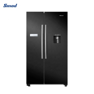 Réfrigérateur côte à côte en acier inoxydable de 578 L avec distributeur d'eau et système de ventilation - Product Image 4