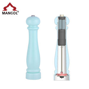 Molinillo de pimienta eléctrico retro, herramienta de cocina manual de plástico para moler especias y sal, hecho en Zhejiang MG746 10 - Product Image 2