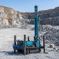 Expédition rapide, Certification CE, Foreuse professionnelle sur chenilles pour puits d'eau, pour la construction routière