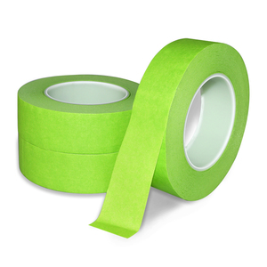Ruban adhésif décoratif en papier crépon blanc et vert résistant aux UV, style Costa Rica, pour masquage de couleur et application automobile - Product Image 4