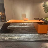 Table de bureau contemporaine pour PDG, directeur, patron, mobilier de bureau design exécutif