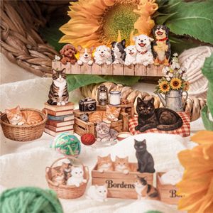 Lot <span class=keywords><strong>de</strong></span> 10 autocollants rectangulaires rigides, série Fête à la maison chaleureuse, décorations <span class=keywords><strong>de</strong></span> collage DIY sur le thème rétro pour albums <span class=keywords><strong>de</strong></span> scrapbooking enfantins - Product Image 2