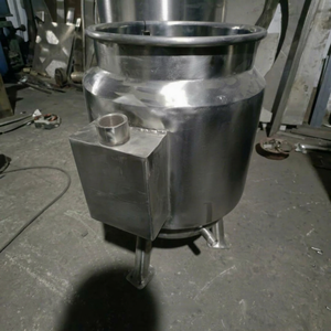 Tanque de Agua Vertical Automático de Acero Inoxidable SS304 de 1000L, 2000L, 5000L, 10000L para Almacenamiento de Nitrógeno Líquido y Leche - Product Image 1