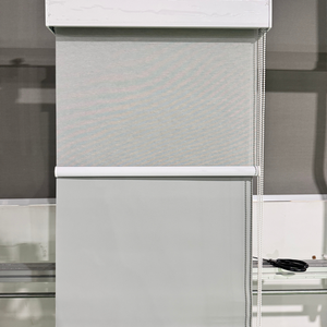Double Layer Day Night Automatic WIFI Electric Smart Motorized Zebra Roller Blackout Shades <strong>Blinds</strong> <strong>for</strong> <strong>Window</strong> - Product Image 2