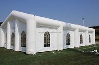 Tente de fête de mariage gonflable portable d'extérieur personnalisée avec prix direct d'usine