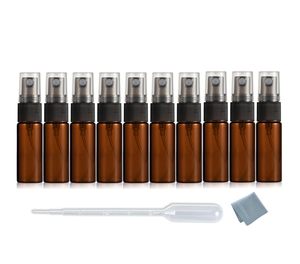 Empty 10ml 15ml 30ml 50ml 100ml Amber <b>Plastic</b> PET Pump Sprayer Fine Mist <b>Spray</b> <b>Bottles</b> Perfume Personal Care Silkscreen Printing - Product Image 2