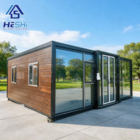 Casa Contenedor Prefabricada Expandible de Alta Calidad de 40 y 20 Pies, Plegable, Modular, con 1, 2, 3, 4 o 5 Dormitorios, Tipo Granny Flat, Precio Competitivo