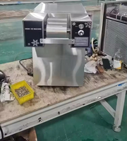 Machine à glace commerciale Snowflake pour cafétéria/boulangerie/pâtisserie, machine à glace pilée et à crème glacée molle, modèle OEM ZB-XBJ60 Chine