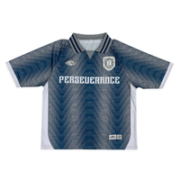 Camiseta de Fútbol Personalizada de Estilo Urbano Vintage, Sublimada, 100% Poliéster, de Secado Rápido y Transpirable, para Equipos