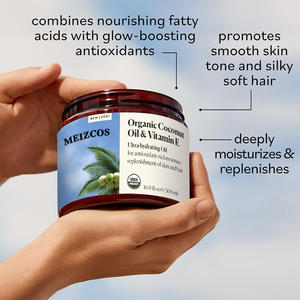 Fabrika toptan toplu hindistan cevizi yağı balsamı yağı nemlendirici saf organik ham saç ve cilt için ekstra işlenmemiş hindistan cevizi yağı - Product Image 6