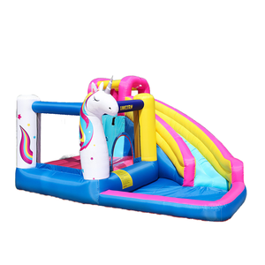 <span class=keywords><strong>Château</strong></span> gonflable familial <span class=keywords><strong>de</strong></span> petite taille <span class=keywords><strong>de</strong></span> la marque WOLONG avec toboggan, en PVC/nylon, capacité <span class=keywords><strong>de</strong></span> 180 kg pour 5 passagers, installation facile - Product Image 2