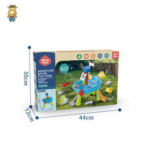 Mesa de Agua y Arena con Forma de Barco Pirata para Niños, con Botella de Spray, de Plástico PP, Juego de Playa para Exteriores, para Niños de 0 a 24 Meses - Product Image 3