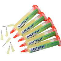 הלחמה להדביק ריתוך שטף NC-559-ASM AMTECH המקורי 10cc משלוח מחטי ובוכנה עופרת משלוח SMD הלחמה הדבק