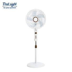 Điện <span class=keywords><strong>16</strong></span>-Inch Bệ Quạt Sàn Với 5 Lưỡi Tốc Độ Cao 220V Alu Động Cơ Cho Phòng Tắm Hoặc Hộ Gia Đình Sử Dụng Màu Trắng Cho Khách Sạn - Product Image 3