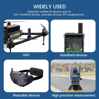 Antenne de drone FPV UAV GNSS/GPS/BD quadrifilaire hélicoïdale SMA multibande étanche IP67 mini à gain élevé avec amplificateur de signal