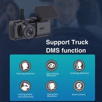 Enregistreur de conduite en nuage 2K Smart HD 4G LTE avec GPS Smart Sense Parking Emergency SOS and Road watch AI Caméra de bord avant et arrière