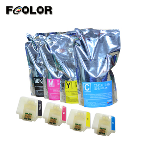 Fcolor Chất lượng cao <span class=keywords><strong>Epson</strong></span> mực thăng hoa ban đầu cho <span class=keywords><strong>Epson</strong></span> f6070 f6270 F6000 f6200 f7200 f7270 với chip - Product Image 1