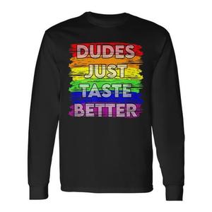 I ragazzi sembrano avere un buon gusto più buono, maglietta a maniche lunghe Rainbow Pride - Product Image 1