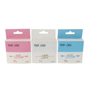 สำลีปลายไม้ไผ่แบบใช้แล้วทิ้ง 100 ชิ้น บรรจุในกล่องกระดาษ เป็นมิตรต่อสิ่งแวดล้อม สำหรับทำความสะอาดเครื่องสำอางและทำความสะอาดหู - Product Image 6