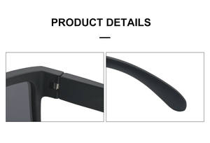 2025 оптовая продажа Китай TR90 Прямоугольная оправа зеркальные линзы мужские солнцезащитные очки высокого качества на заказ - Product Image 6