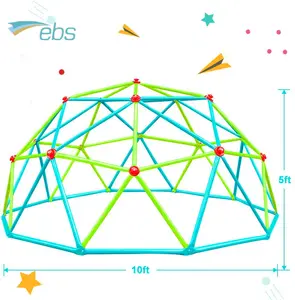 Cupola scalatore 3-10 giungla palestra scimmia Bar per bambini alta qualità arrampicata cupola aggiornato 10FT casella di posta bambini parco giochi al coperto 10 set