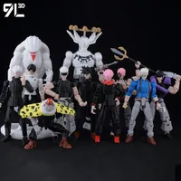 Figura de Acción 9L3D Lucky13 Gojo Sukuna Jujutsu Fushiguro Toji Gojo Satoru, Muñeco Coleccionable Multiarticulado Dummy13, Juguete de Plástico