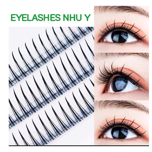 Kits d'extensions de cils individuels en vison doux faits à la main, volume complet, forme A, 3 rangées, application facile, épaisseur 0,07/0,10 mm, collection 2021 - Product Image 2