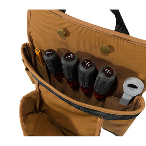 Équipement d'électricien multifonctionnel: <span class=keywords><strong>sac</strong></span> à bretelles combiné en toile épaisse robuste, résistant à l'usure et aux épaules. - Product Image 2