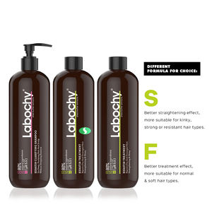 Traitement à la kératine brésilienne Labochy pour usage professionnel en salon, marque privée, traitement capillaire naturel - Product Image 1