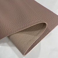 Cuir artificiel semi-PU de haute qualité 17 mm, avec support en flanelle de coton imitation, pour la fabrication de sacs et la rembourrage domestique, 210122-2503