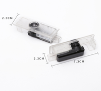 Nouveaux feux de logo LED en plastique pour voiture, projecteur de lumière fantôme de porte, accessoires de bienvenue, emblème lumineux pour /RANGE ROVER