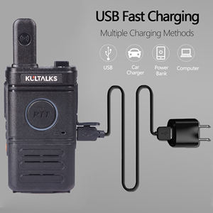 OEM 소형 휴대용 무선 충전식 암호화 Pmr 446 양방향 라디오 Pmr446 워키토키 <span class=keywords><strong>2km</strong></span> 범위 레스토랑 C2401 - Product Image 3