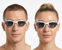 Nouvelles lunettes de natation en silicone PC anti-buée, anti-UV, avec logo personnalisé, sans fuites, pour adultes