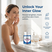 TIORA OEM/ODM Capsules de Glutathion Complexe Collagène Supplément de Glutathion pour le Blanchiment de la Peau Capsules de Beauté Quotidiennes