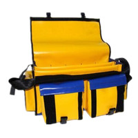 Lona impermeable para herramientas de electricista, bolsas OEM personalizadas de PVC, resistente al agua, OBM