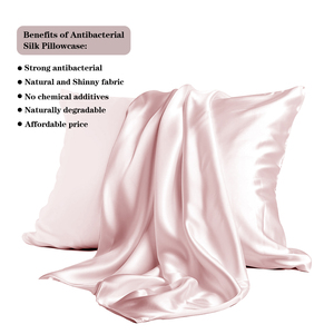 Funda de almohada de seda de morera/juncao personalizada de fábrica, 100, antibacteriana y antiviral - Product Image 3