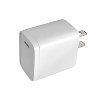 Chargeur USB C Super Rapide 20W PD 3.0/QC 3.0 SCP avec Protection OTP/OVP Écologique pour Téléphone Portable Tablette Ordinateur Portable (Prises US EU UK)