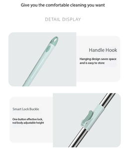 Juego <span class=keywords><strong>de</strong></span> Mopa Duradero y Fácil <span class=keywords><strong>de</strong></span> Usar con Cabezal Giratorio <span class=keywords><strong>de</strong></span> 360° y Cubeta, Mopa Autolimpiante con Cubeta y Escurridor para Limpieza del Hogar - Product Image 5