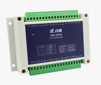 Módulo de E/S de Salida Analógica de 16 Canales YMYS RS485 con Resolución de 12 Bits y Precisión del 0.1% para Automatización Industrial (Tipo PLC)