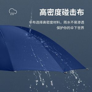 Sunny And Rainy Umbrella 12 Rib Extra Large Manual Folding Thickened Sun Protection Travel Use Efficient Waterproofing - Product Image 4