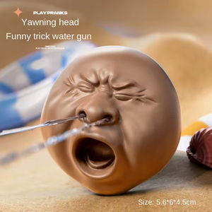 Yawning Pet Squirt su tabancası-basın tipi şaka su sprey oyuncak çay evcil için, yaratıcı komik sıkmak stres kabartma masası süsleme - Product Image 1