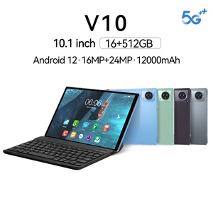 Nueva Tablet Inteligente V10 MTK Android 12 con Pantalla de 10.1 Pulgadas 2560x1600, <span class=keywords><strong>C</strong></span>ámara Frontal 5G, Educativa para Comercio Electrónico en Wish/<span class=keywords><strong>Shopee</strong></span> - Product Image 2